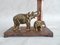 Mid-Century Copper and Brass Elephant Table Lamp, Image 6