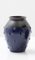 Mid-Century Deep Blue Vases, Germany, 1950s, Set of 2 3