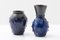Mid-Century Deep Blue Vases, Germany, 1950s, Set of 2 1