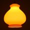 Orange Opalglas Pop Lampe, 1960er 2