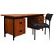 Model EU02 Japanese Series Desk & Chair in Teak by Cees Braakman for Pastoe, 1950s, Set of 2 1
