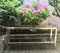 Vintage Double Tray Console Table by Willy Rizzo 12