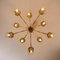 Tube Rod Brass Chandelier by Gaetano Sciolari for Lightolier, 1960s, Image 10