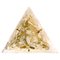 Lampada a incasso Pyramide placcata in oro di Venini, Italia, anni '80, Immagine 1