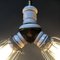 Lámpara American Benjamin de litera doble, años 30, Imagen 14