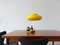 Mid-Century Yellow Plastic UFO Pendant Lamp, Imagen 8