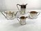 Victorian Silver-Plated Tea & Coffee Set from George Shadford Lee & Henry Wigfull,  Set of 4, Image 1