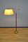 Lámpara de pie ajustable de latón de Angelo Lelli para Arredoluce, años 40, Imagen 5