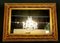 19th Century Danish Empire Style Mirror with Gold Leaf Frame, Image 2