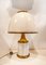 Italian Murano Glass and Brass Table Lamp, 1970s 1