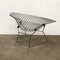 Sedia Diamond Mid-Century in metallo cromato di Harry Bertoia, anni '50, Immagine 4