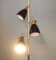 Französische Stehlampe mit 3 Leuchten von Monix, 1950er 10