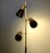Französische Stehlampe mit 3 Leuchten von Monix, 1950er 12