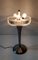 Artemide zugeschriebene italienische Tischlampe aus Aluminium, 1950 2