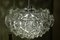5-Tier Chandelier in Crystal Glass with Chrome-Plated Mount from Kinkeldey, 1960s 2