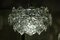 Lampadario a 4 livelli in cristallo con supporto placcato in cromo di Kinkeldey, anni '60, Immagine 3
