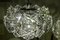 Lampadario a 4 livelli in cristallo con supporto placcato in cromo di Kinkeldey, anni '60, Immagine 1