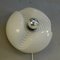 White Wave Wall or Ceiling Lamp in Glass from Peill & Putzler, 1970s 3