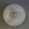 White Wave Wall or Ceiling Lamp in Glass from Peill & Putzler, 1970s 1