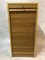 Oak Curtain Cabinet, 1970s 1