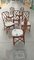 Vintage Cane Dining Chairs, 1970s, Set of 6 2