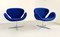 Model Swan Lounge Chairs by Arne Jacobsen, 1959, Set of 2 1