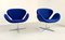 Model Swan Lounge Chairs by Arne Jacobsen, 1959, Set of 2, Immagine 1