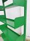 Mid-Century Green Congresso Metal Bookshelf from Lips Vago, Italy, 1968 5