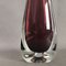 Large Vintage Violet Murano Glass Vase from Made Murano Glass, 1950s, Image 5