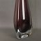 Large Vintage Violet Murano Glass Vase from Made Murano Glass, 1950s 3