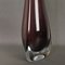 Large Vintage Violet Murano Glass Vase from Made Murano Glass, 1950s, Image 3