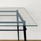 Metal and Glass Dining Table, 1970s 6