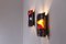 Brutalist Colored Glass Sconces from van Tetterode, 1960s, Set of 2 13