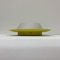 Vintage Yellow Wall Light or Ceiling Lamp, 1950s, Image 2