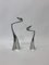 Aluminium Swan Candeholders by Matthew Hilton, 1980s, Set of 2, Image 1