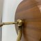 Vintage Opaline and Teak Wall Light, 1960s 5