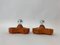 Orange Ceramic Wall Lights, 1970s, Set of 2, Image 17