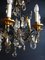 Antique Wrought Iron and Gilded Cage Chandelier 6