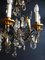 Antique Wrought Iron and Gilded Cage Chandelier, Image 6