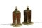 Table Lamps in Bakelite and Gilt Brass, 1970s, Set of 2, Image 1