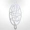 Italienischer Murano-Kronleuchter aus geblasener Murano-Spitze aus Klarglas von Toni Zuccheri für Venini, 1960er Jahre 6