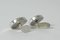 Silver Cufflinks from Kaplans, 1967, Set of 2 4