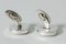 Silver Cufflinks from Kaplans, 1967, Set of 2 5