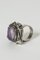 Silver and Amethyst Ring by Pentti Sarpaneva for Turun Hopea, 1970s 1