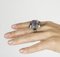 Silver and Amethyst Ring by Pentti Sarpaneva for Turun Hopea, 1970s, Image 4