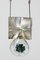 Silver and Acrylic Drop Necklace by Björn Weckström for Lapponia, 1973, Image 2
