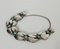 Silver and Turquoise Bracelet by Gertrud Engel for Michelsen, 1950s, Image 1