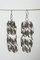 Silver Ribbon Earrings by Liisa Vitali, 1968, Set of 2 2