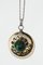 Silver and Malachite Pendant by Theresia Hvorslev for Alton, 1968 3