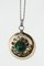 Silver and Malachite Pendant by Theresia Hvorslev for Alton, 1968, Image 3